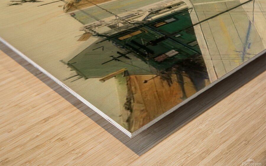 Wayne Thiebaud Wood print