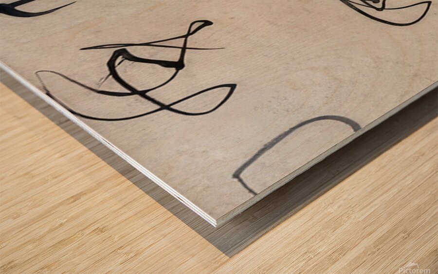 Art by Brice Marden   Impression sur bois