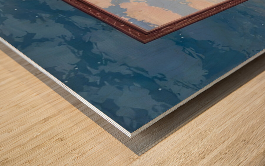 Rene Magritte Wood print