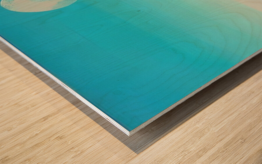 Rene Magritte Wood print