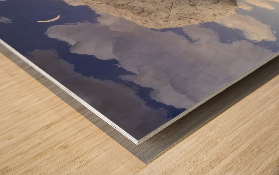 Rene Magritte Wood print