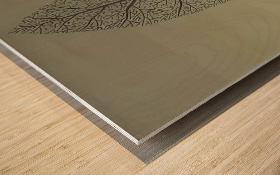 Rene Magritte Wood print