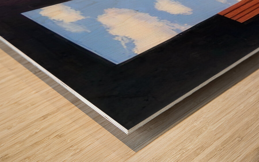 Rene Magritte Wood print