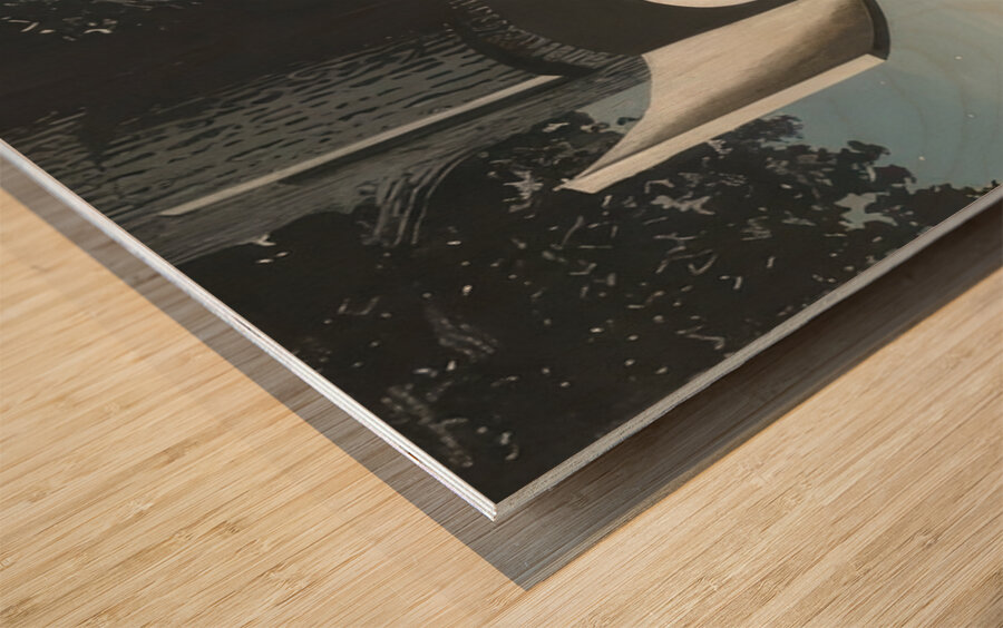 Rene Magritte Wood print