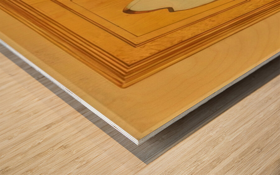 Rene Magritte Wood print