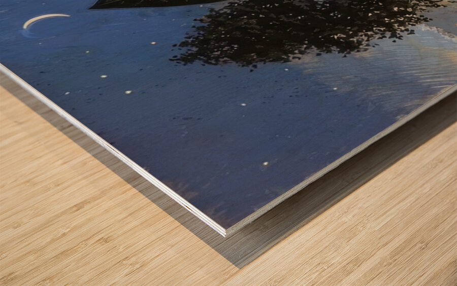 Rene Magritte Wood print