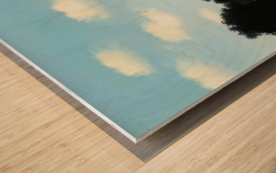 Rene Magritte Wood print