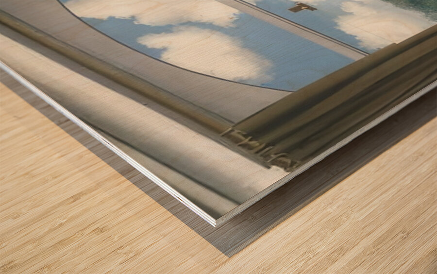 Rene Magritte Wood print