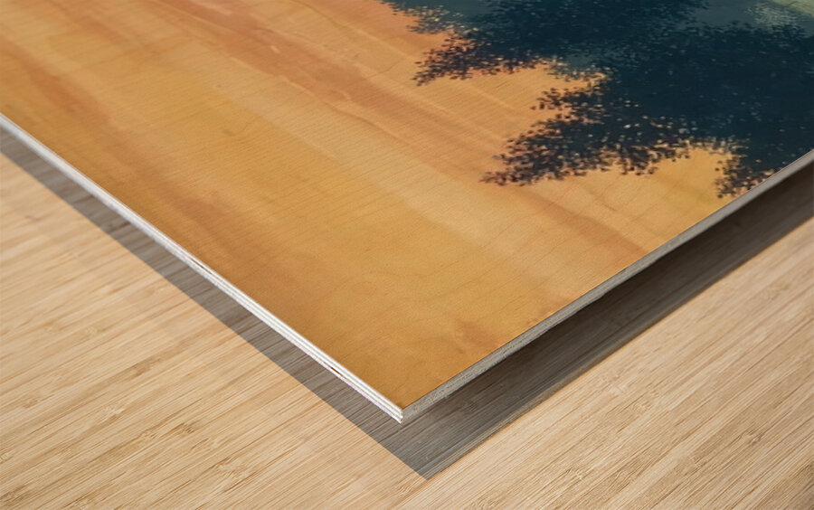 Rene Magritte Wood print