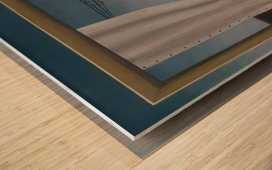 Rene Magritte Wood print