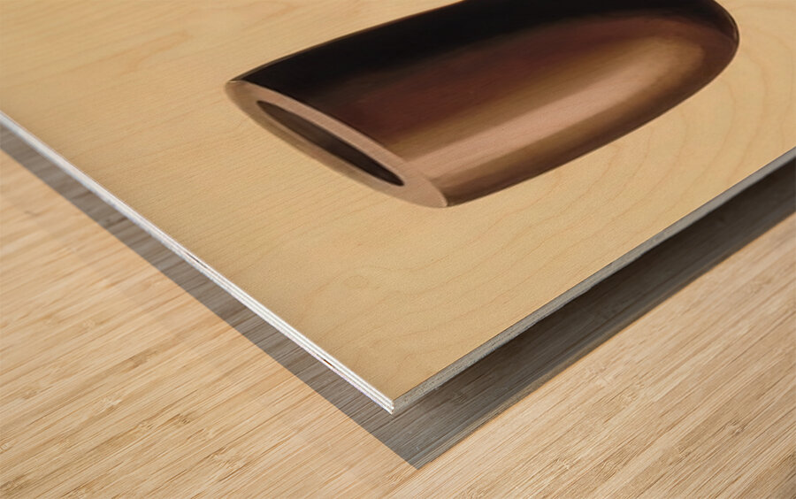 Rene Magritte Wood print