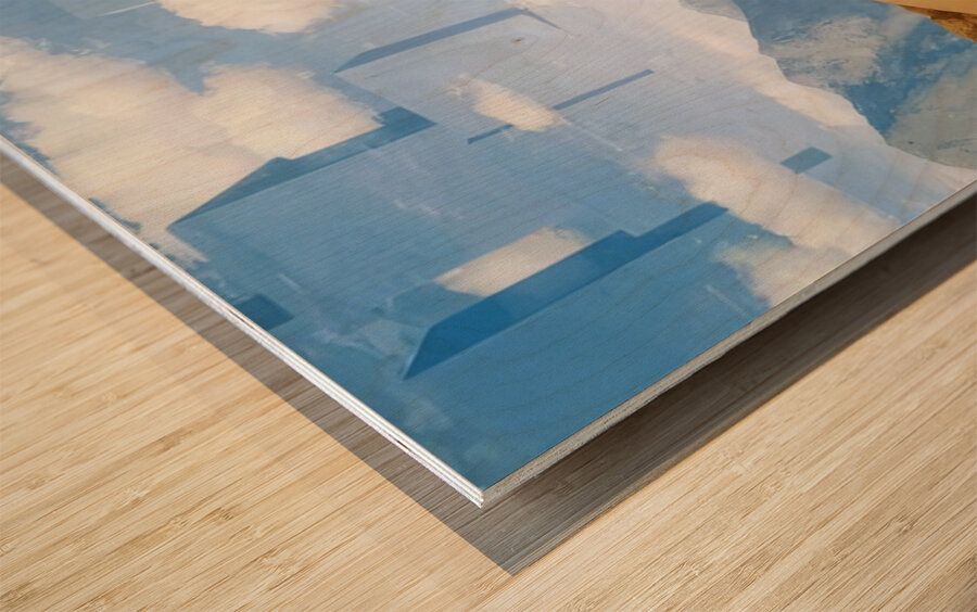 Rene Magritte Wood print