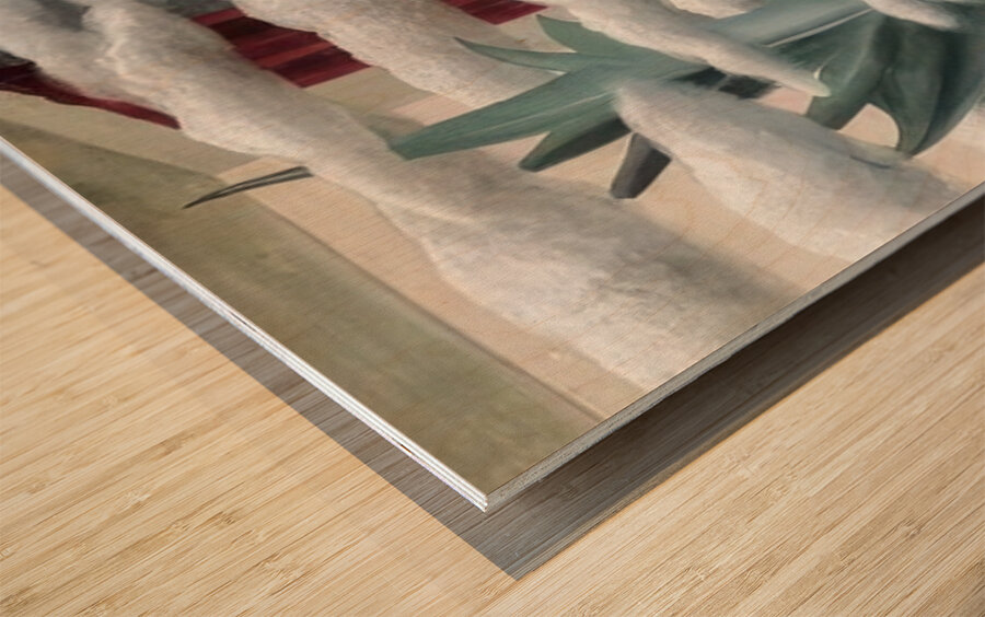 Rene Magritte Wood print