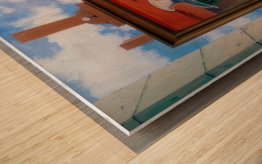 Rene Magritte Wood print