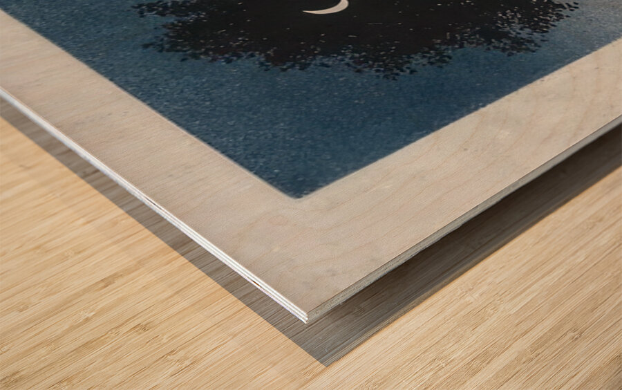 Rene Magritte Wood print