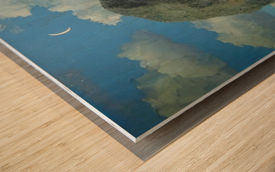 Rene Magritte Wood print