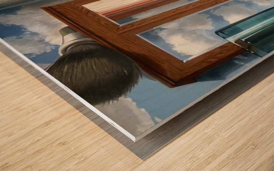 Rene Magritte Wood print
