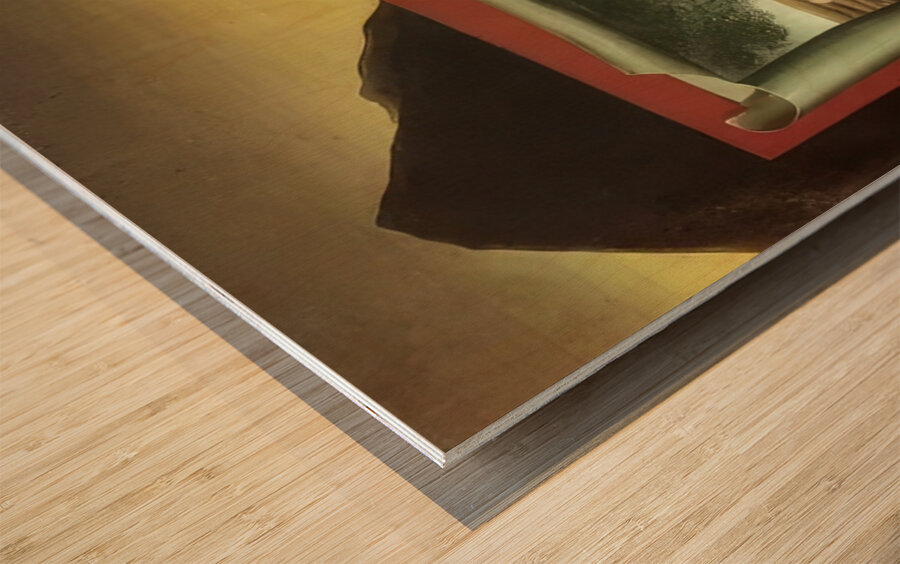 Rene Magritte Wood print