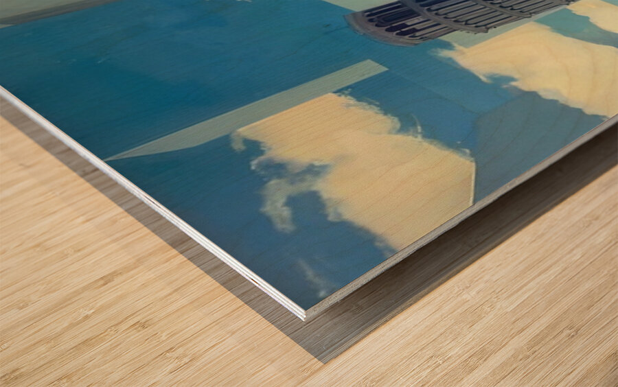 Rene Magritte Wood print