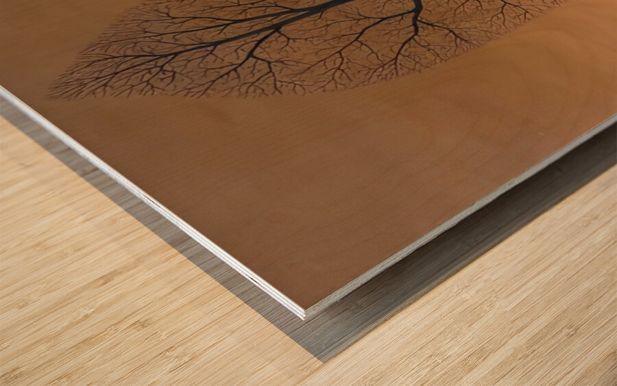 Rene Magritte Wood print