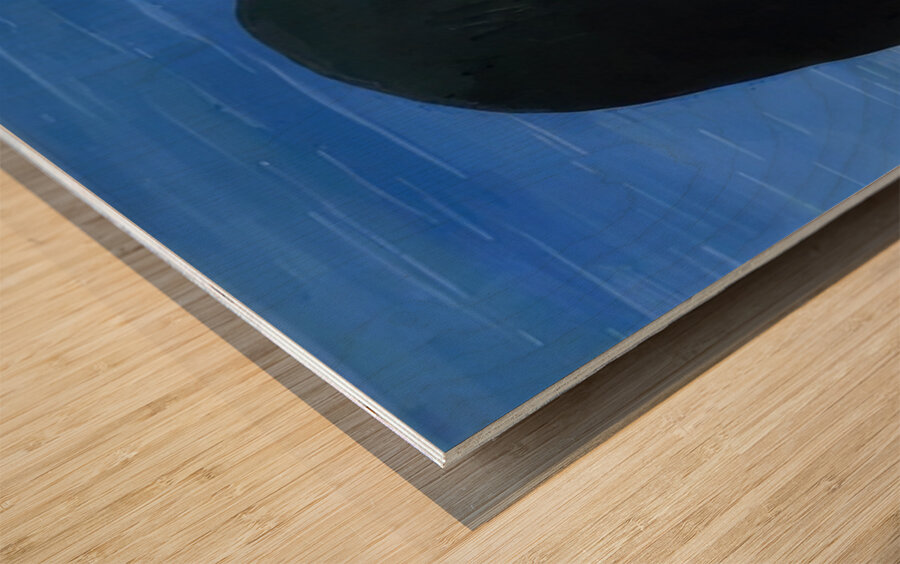 Rene Magritte Wood print