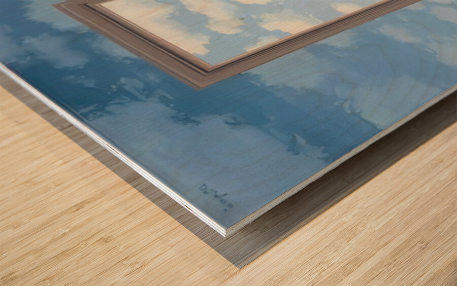 Rene Magritte Impression sur bois