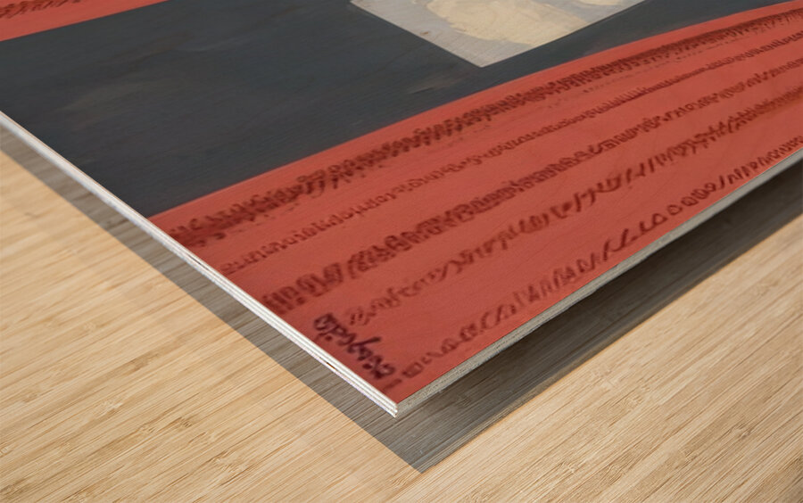 Rene Magritte Wood print