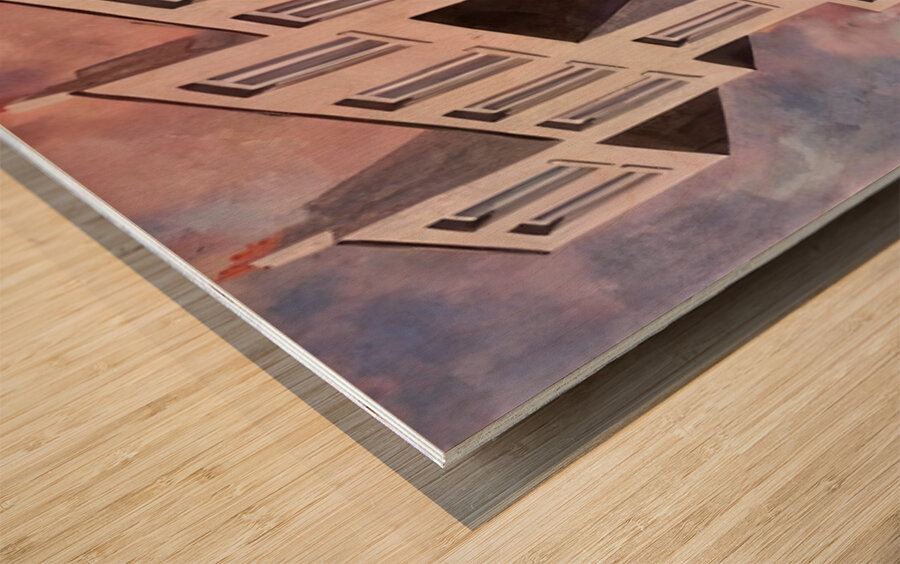 Rene Magritte Wood print