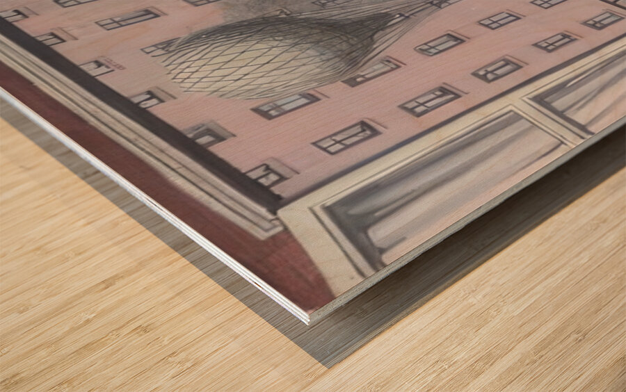 Rene Magritte Wood print