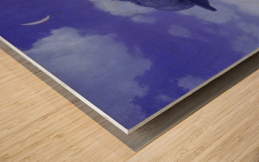 Rene Magritte Wood print