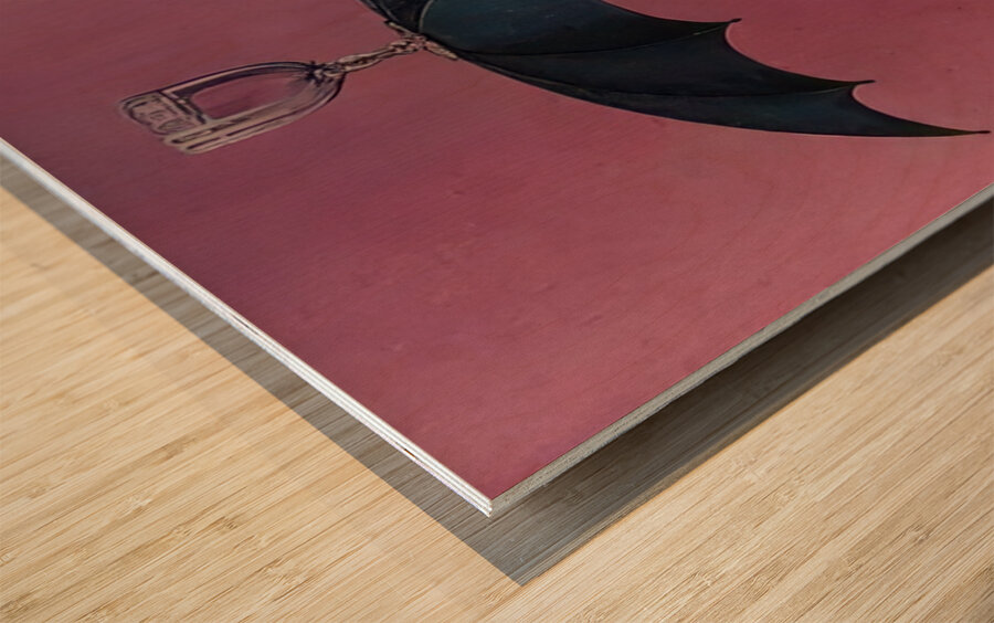 Rene Magritte Wood print