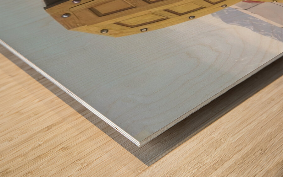 Rene Magritte Wood print