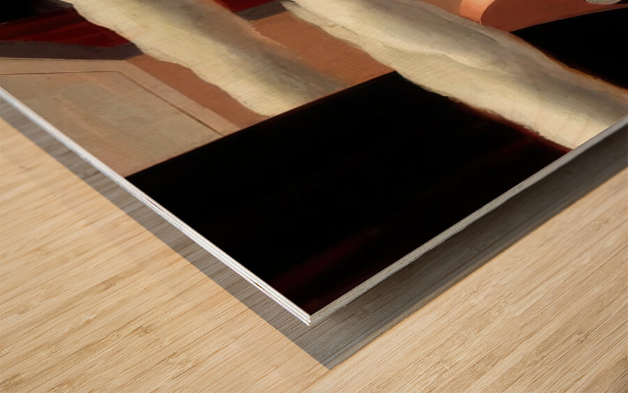 Rene Magritte Wood print