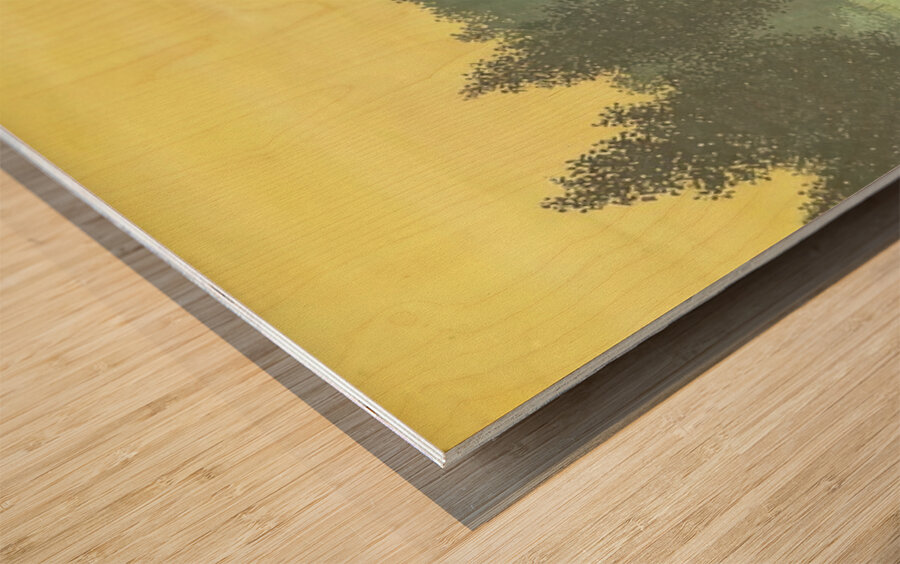 Rene Magritte Wood print