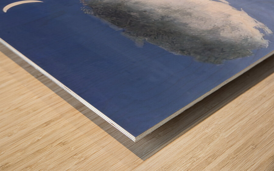 Rene Magritte Wood print