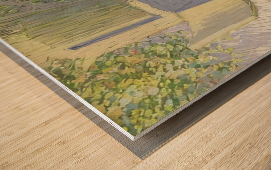 Rene Magritte Wood print