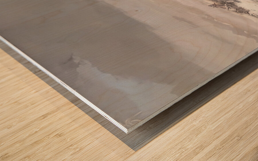 Rene Magritte Wood print