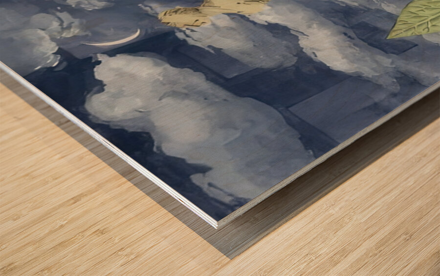 Rene Magritte Wood print