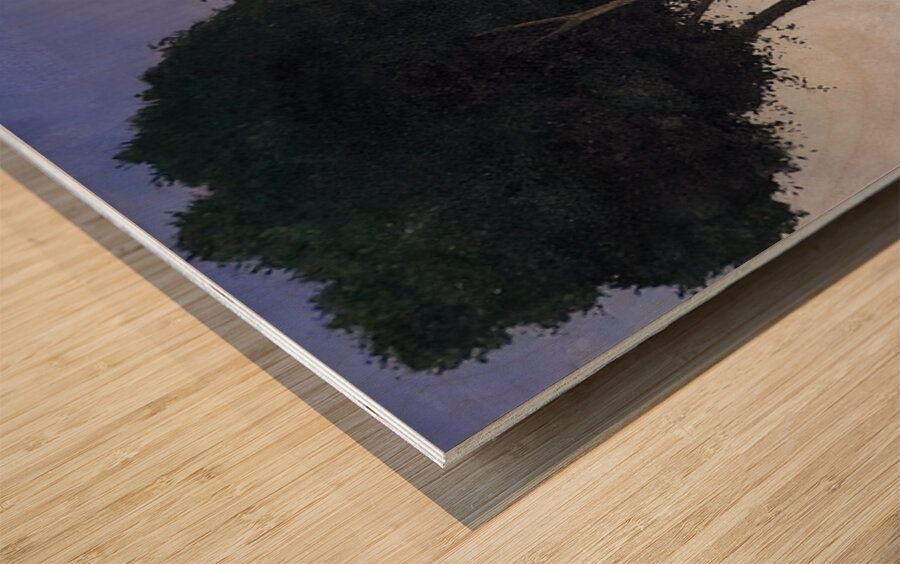 Felix Vallotton The Family of Trees 1922 - Felix Vallotton Wood print