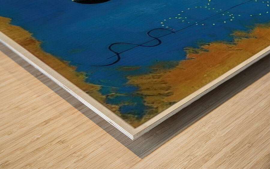 Joan Miro Wood print