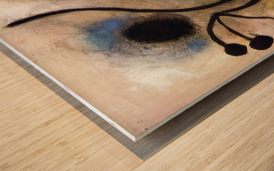 Joan Miro Wood print