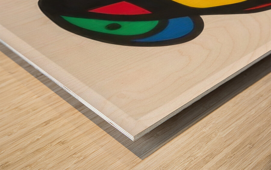 Joan Miro Wood print