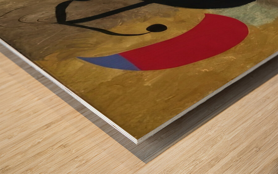 Joan Miro Wood print