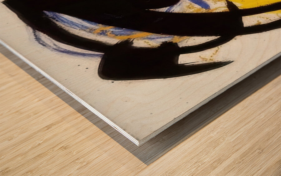 Joan Miro Wood print