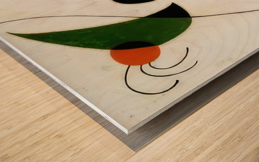 Joan Miro Wood print