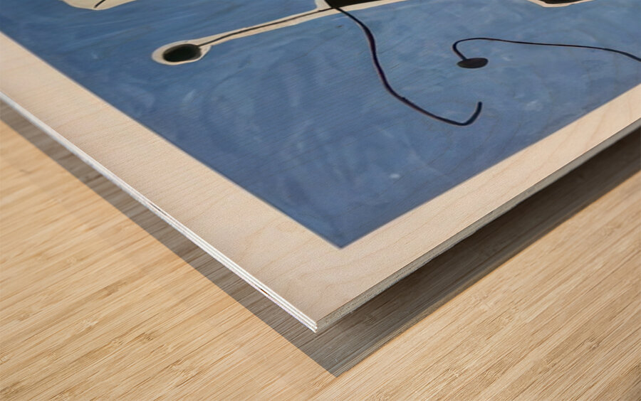 Joan Miro Wood print
