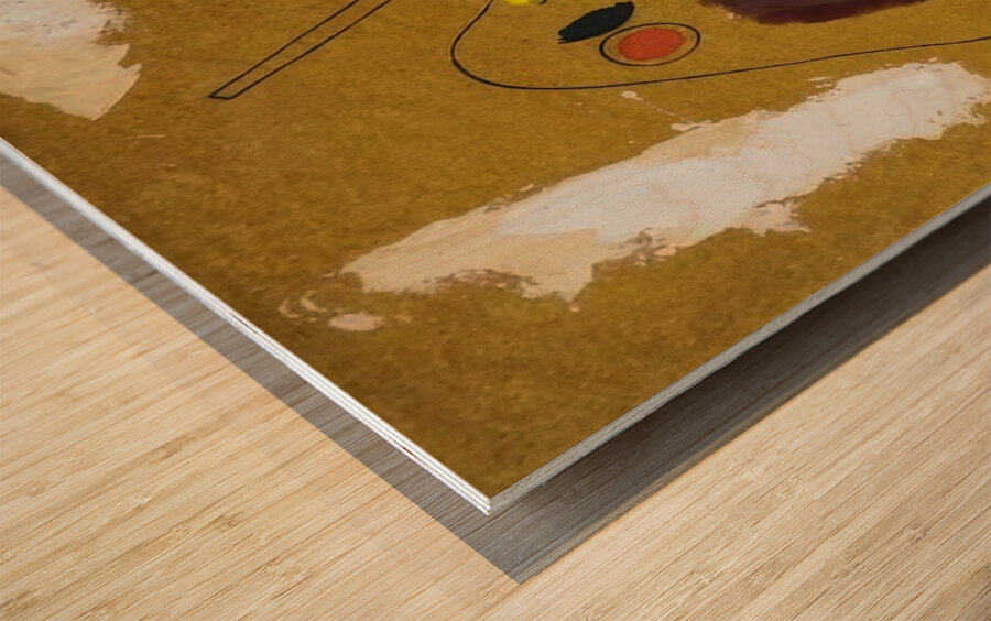 Joan Miro Wood print