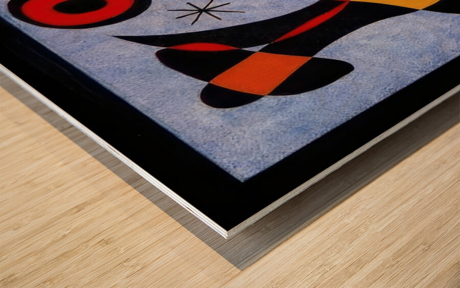 Joan Miro Wood print