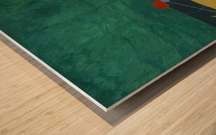 Joan Miro Wood print