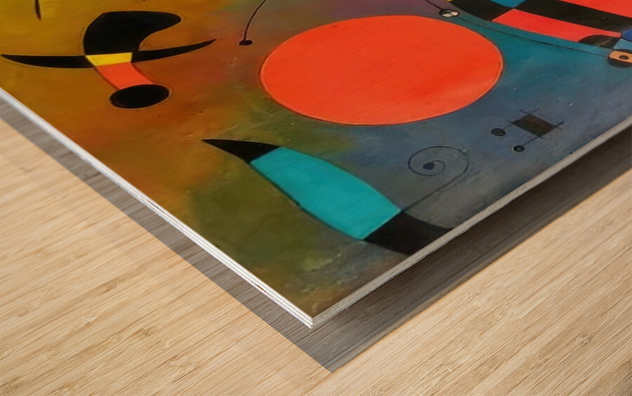 Joan Miro Wood print